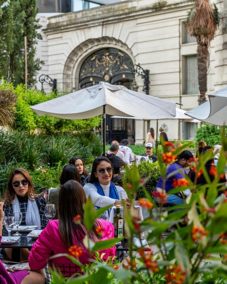 Croque Madame no Palacio Paz em Recoleta